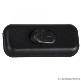   Steck SKK 02X / HOME 0535S Zsinórközi 1 pólusú kapcsoló, fekete