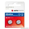 AgfaPhoto AF AG10 1,5V-os gombelem, alkáli LR54, 10 db / csomag