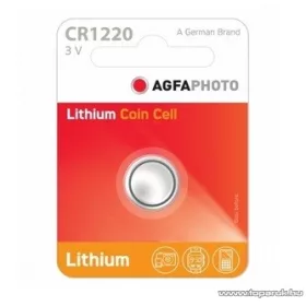 Varta / AgfaPhoto CR1220 gombelem, 3V, lítium, 1 db