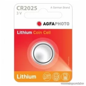 Maxell / AgfaPhoto AF CR2025 gombelem, 3V, lítium, 1 db