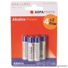 AgfaPhoto AF LR03/6 Alkáli elem, mini ceruza (AAA) méret, 1,5 V, 6 db / csomag