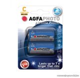 AgfaPhoto AF LR14 baby C elem, alkáli, 2 db / csomag
