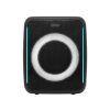 SAL BTCUBE hordozható Boombox, vezeték nélküli hangszóró, 70 watt, 3 hangszóró, Bluetooth TWS, IPX4, beépített akkumulátor