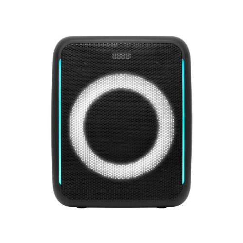 SAL BTCUBE hordozható Boombox, vezeték nélküli hangszóró, 70 watt, 3 hangszóró, Bluetooth TWS, IPX4, beépített akkumulátor