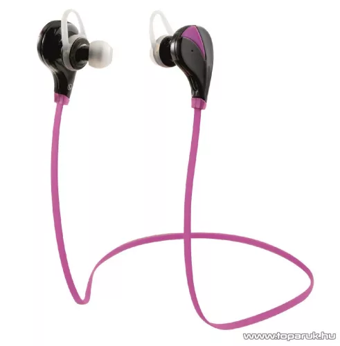 SAL BTEP 2000/PI Beépített akkumulátoros vezeték nélküli bluetooth sport 4 in 1 fülhallgató (headset), rózsaszín (pink)