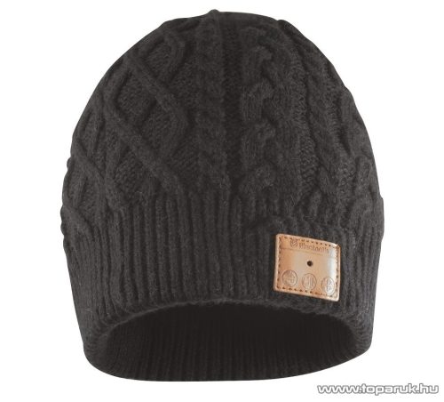 SAL BTH 031/BK Beépített akkumulátoros bluetooth sztereó okos sapka (headset), fekete - megszűnt termék: 2017. november