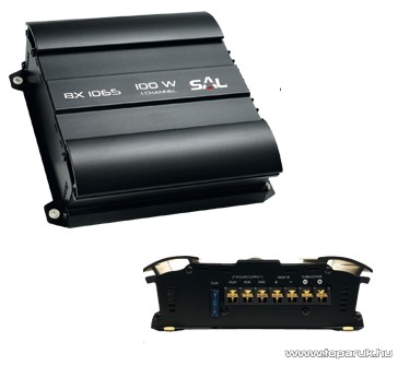 SAL BX 1065 Autós erősítő, 1 csatornás, 100 W-os - megszűnt termék: 2016. február