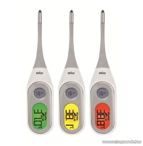 Braun PRT 2000 Digitális lázmérő Age Precision mérési módszerrel, színkódos kijelzővel