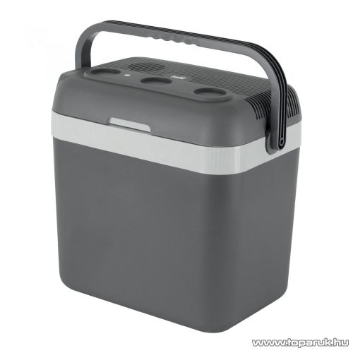 HOME CB 23 Elektromos autós hűtőtáska, 22 literes, szürke