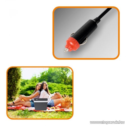 HOME CB 23 Elektromos autós hűtőtáska, 22 literes, szürke