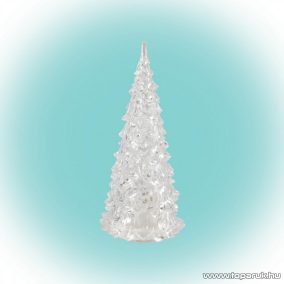   HOME CDM 12 Beltéri 1 db Színváltós LED-del világító karácsonyfa dekoráció, 12 cm