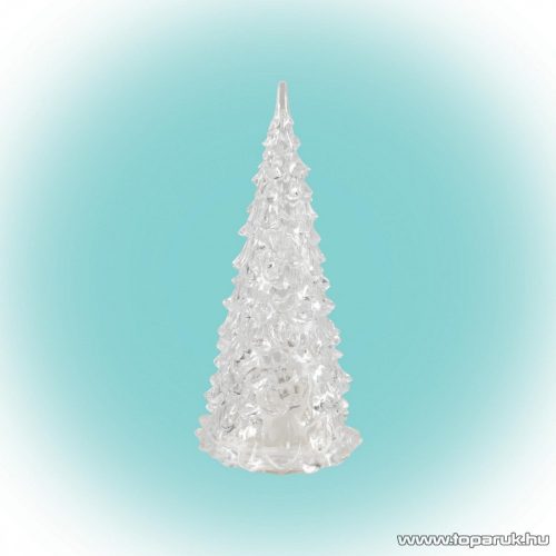 HOME CDM 12 Beltéri 1 db Színváltós LED-del világító karácsonyfa dekoráció, 12 cm