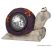HOME EDC 6569 Napelemes kerti lámpa, világító szolár figura, 16 x 10 x 10,5 cm, csiga / teknős