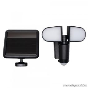   HOME FLP 5 SOLAR Napelemes (szolár paneles) LED reflektor PIR mozgásérzékelővel, fekete