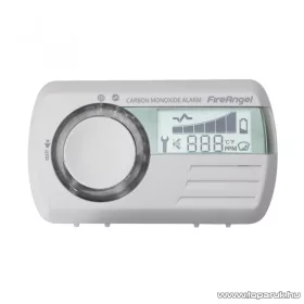   FireAngel CO-9D-INT LCD kijelzős szén-monoxid vészjelző, érzékelő, beépített akkumulátorral