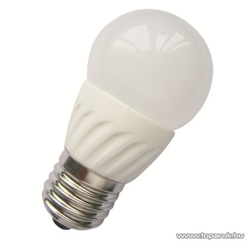 GAO 6969H LED fényforrás, 4 W, 3000K, 10 SMD LED, E27, melegfehér