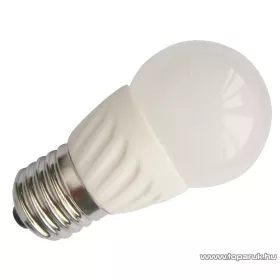   GAO 7077H LED fényforrás, 3 W, 3000K, 8 SMD LED, E27, melegfehér