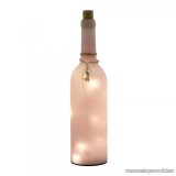 HOME GB 30/PK LED-es üvegpalack dekoráció, rózsaszín