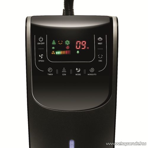 HOME SFM 42/SL Párásító ventilátor távirányítóval, ezüst