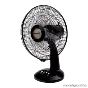   HOME TF 32/BK Asztali ventilátor, 30 cm átmérő, 40W teljesítmény, fekete