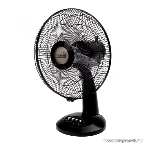 HOME TF 32/BK Asztali ventilátor, 30 cm átmérő, 40W teljesítmény, fekete