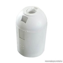 HOME 0716H E27 foglalat, fehér