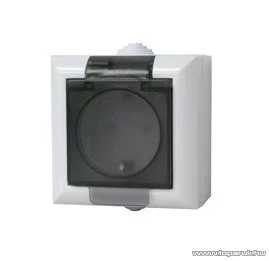 HOME 9567H 1 férőhelyes földelt csatlakozóaljzat, kültéri