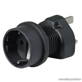 HOME AC 02/UK Földelt utazó adapter (GS - UK átalakító)