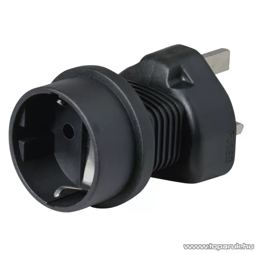 HOME AC 02/UK Földelt utazó adapter (GS - UK átalakító)