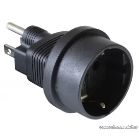 HOME AC 02/US Földelt utazó adapter (GS - US átalakító)