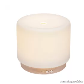   HOME AD 280 Ultrahangos aroma diffúzor, párásító, melegfehér hangulatfénnyel, 280 ml, 20 ml / óra