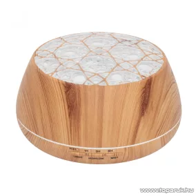   HOME AD 400 WIFI Ultrahangos aroma diffúzor, színesen világító párásító, 400 ml, max. 70 ml / óra (Wifi vezérlés Tuya Smart applikációval)