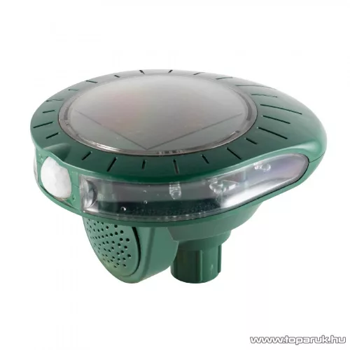 HOME AR 01 Leszúrható napelemes állatriasztó karó kutya, macska, róka, nyest és kisebb rágcsálók távoltartására