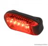 HOME BV 15 LED-es csiptetős műanyag lámpa, 5 db piros SMD LED-del