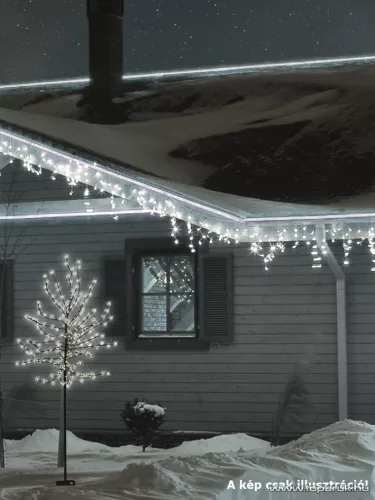 HOME CBT 200 Kültéri LED-es virágzó cseresznyefa dekoráció, 200 db meleg fehér fényű leddel