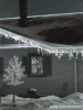 HOME CBT 320 Kültéri LED-es virágzó cseresznyefa dekoráció, 320 db meleg fehér LED-del