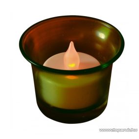   HOME CDG 1/GR Beltéri elemes LED teamécses, zöld tartóval