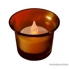   HOME CDG 1/OR Beltéri elemes LED teamécses, narancssárga tartóval