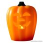   HOME CDH 11 Beltéri Halloween LED-es dekoráció világítás, viaszmécses, töklámpás, 1 db sárga színű, pislákoló fényjátékkal égő LED-del