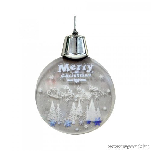 HOME CDM 10 Beltéri akril ablakdísz, mozgó fényjátékkal