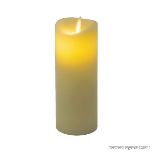 HOME CMW 15 Beltéri LED-es, elemes viaszgyertya dekoráció, mozgó lángeffekt