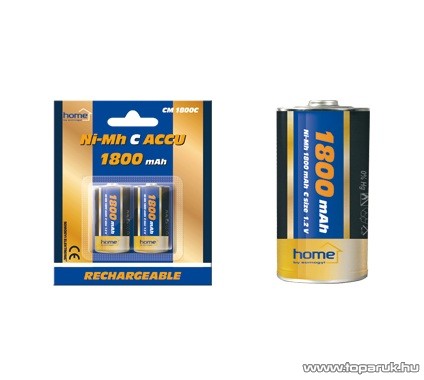 HOME CM 1800C 1800mAh Ni-MH baby C akkumulátor