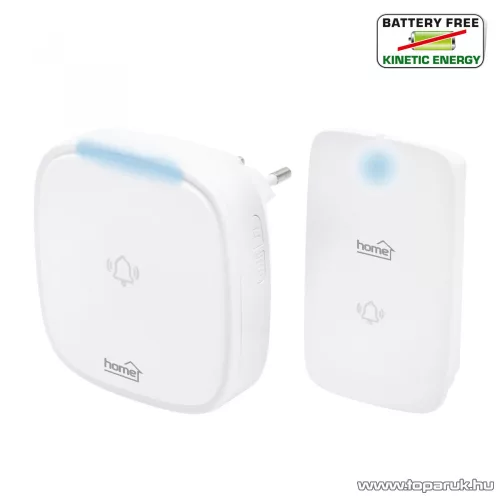 HOME DBK 1500AC Elem és vezeték nélküli kinetikus csengő, 150 m hatótávolság