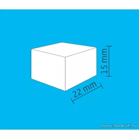   HOME DECO 5 Dekorációs szett izzósorhoz, doboz / kocka, 5 mm-es LED-re, 50 db / csomag