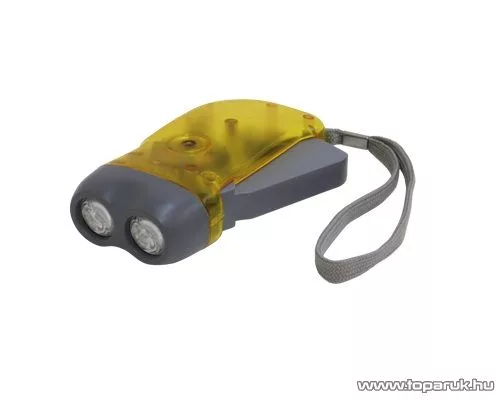 HOME DFL 01 LED-es lámpa dinamóval, 2 LED-es