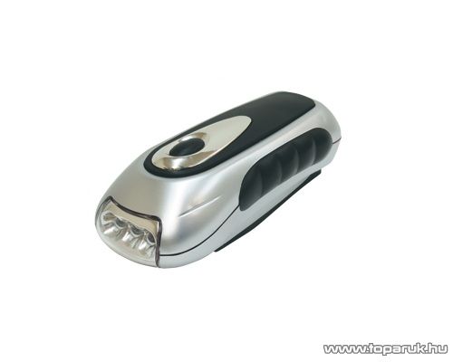 HOME DFL 02 LED-es lámpa dinamóval, 3 LED-es