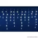 HOME DLFJ 200/WH Kültéri toldható állófényű 200 LED-es party jégcsap füzér, fényfüggöny, hideg fehér világítással, 5 m hosszú