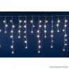 HOME DLFJ 200/WW Kültéri toldható állófényű 200 LED-es party jégcsap füzér, fényfüggöny, meleg fehér világítással, 5 m hosszú