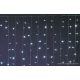 HOME DLF 600/WH Kültéri toldható állófényű 600 LED-es party fényfüggöny, hideg fehér világítással, 200 x 300 cm