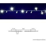   HOME DLI 200/WH Kültéri toldható állófényű 200 LED-es party fényfüzér, hideg fehér világítással, 10 m hosszú